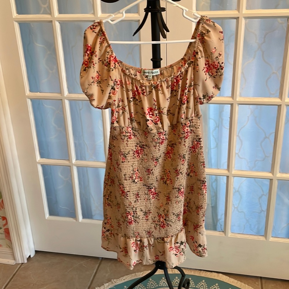 Smock Mini Dress Sz XL
